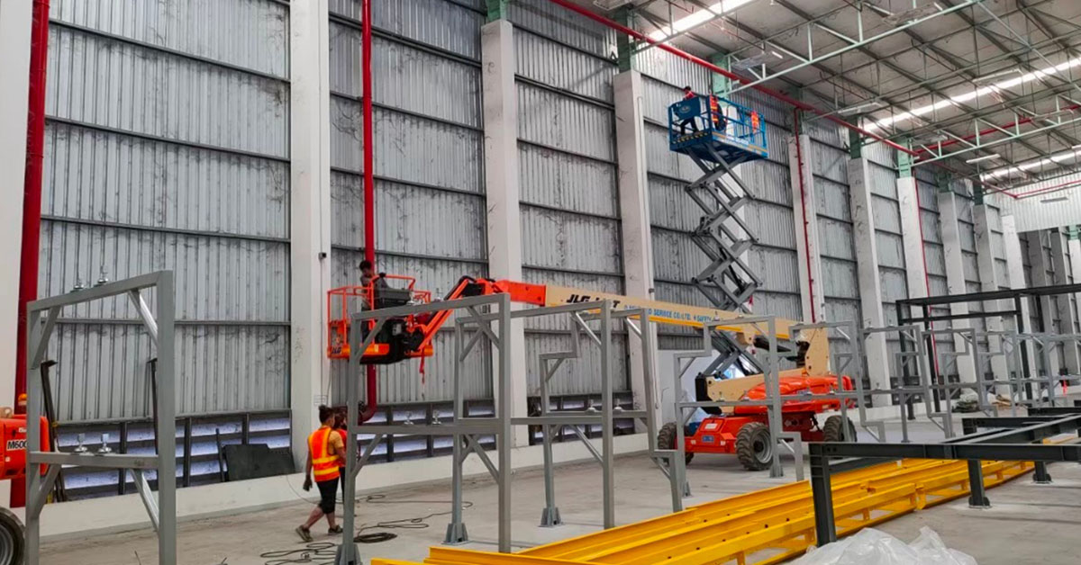 Main electric and new transformer, Flash Express Hub Panthong Chonburi