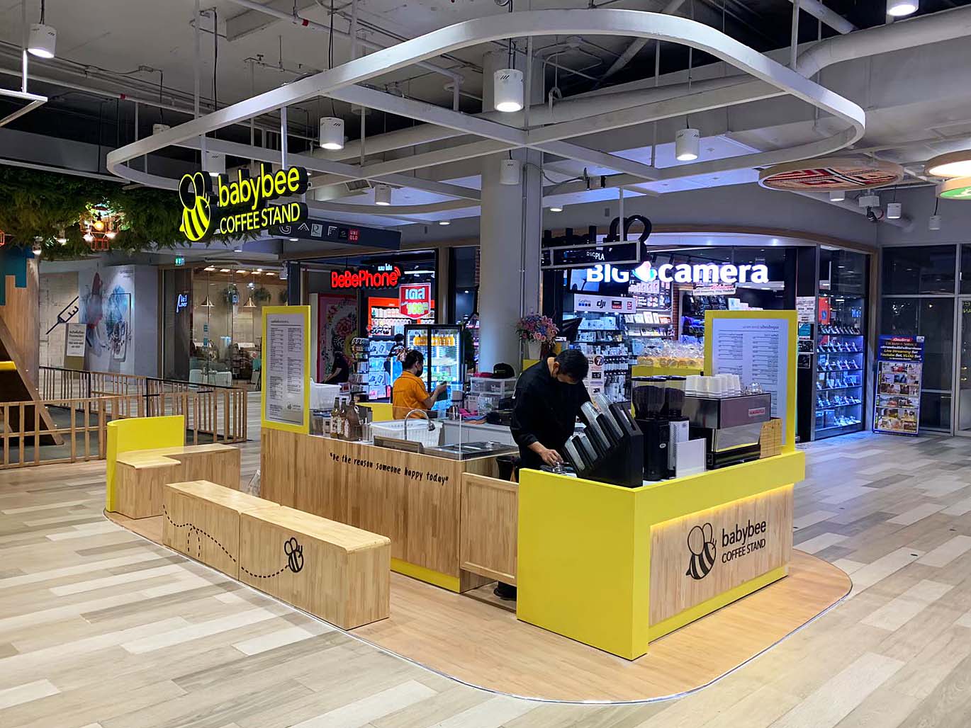Baby Bee Coffee Stand – Central Chiang Rai